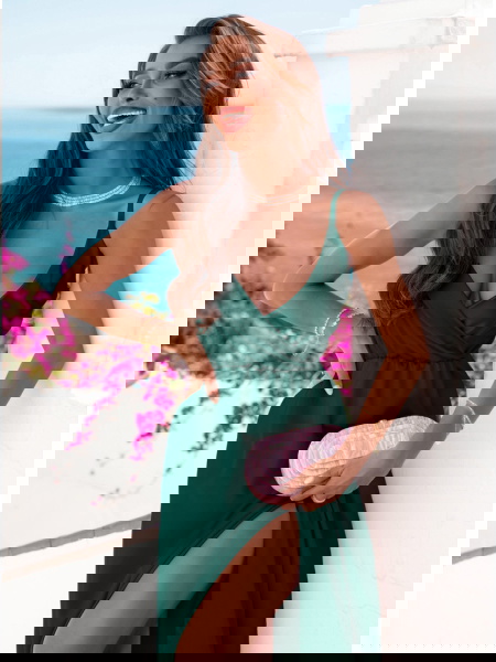 Sukienka satynowa maxi na... 2