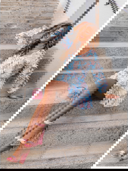 Wzorzysty kombinezon jak... 2