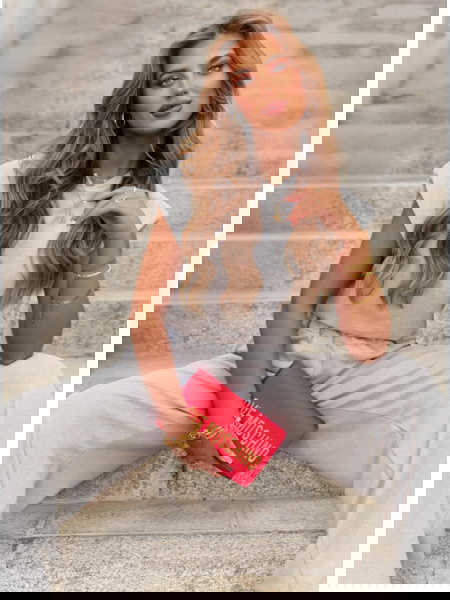 Szary komplet bluzka i... 2