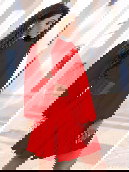 Malinowa sukienka... 2