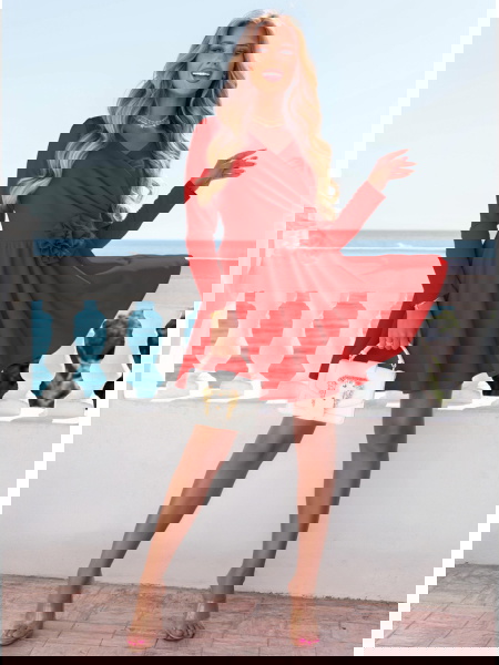 Malinowa rozkloszowana... 2