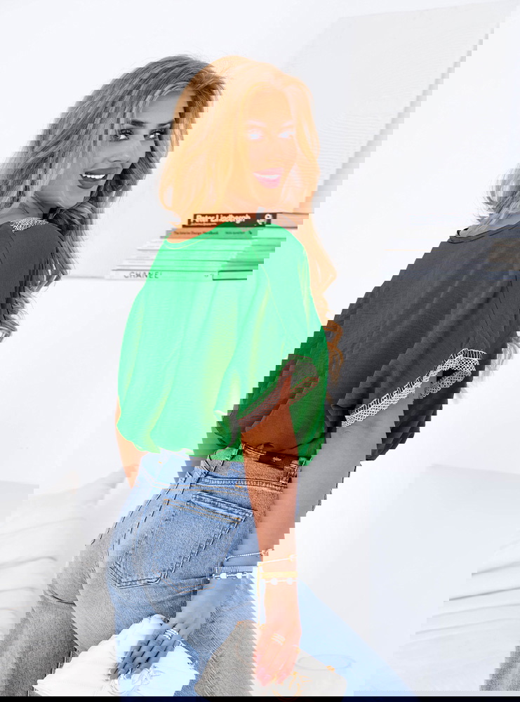 Bluzka z dekoltem w serek Naliciia -...