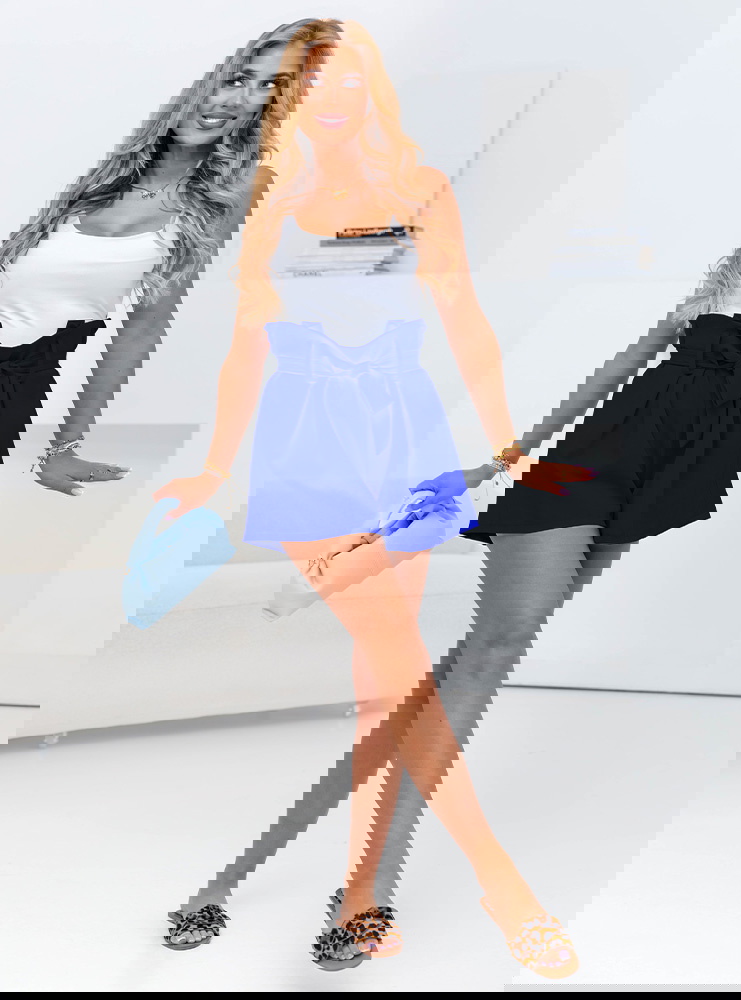 Chabrowe spodenki z wiązaniem Vinelya