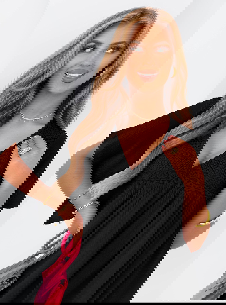 Czarna muślinowa sukienka oversize z...