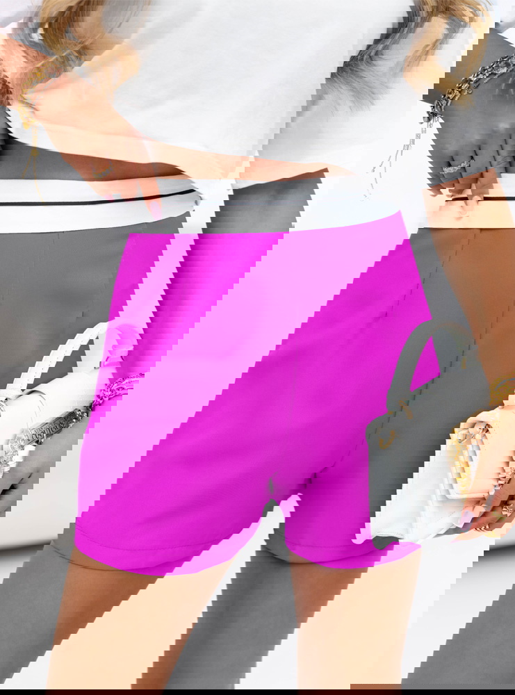 Szortnice z ozdobnym pasem Kamioo -...