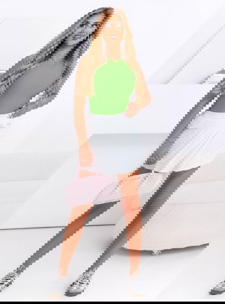 Zielone dopasowane body Kassidey