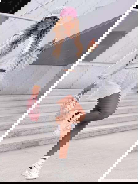 Szary komplet bluza... 2