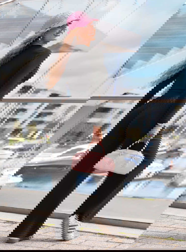 Czarny komplet bluzka i spodnie Jenesee