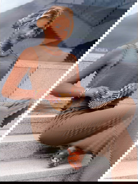 Komplet bluzka i spodnie... 2