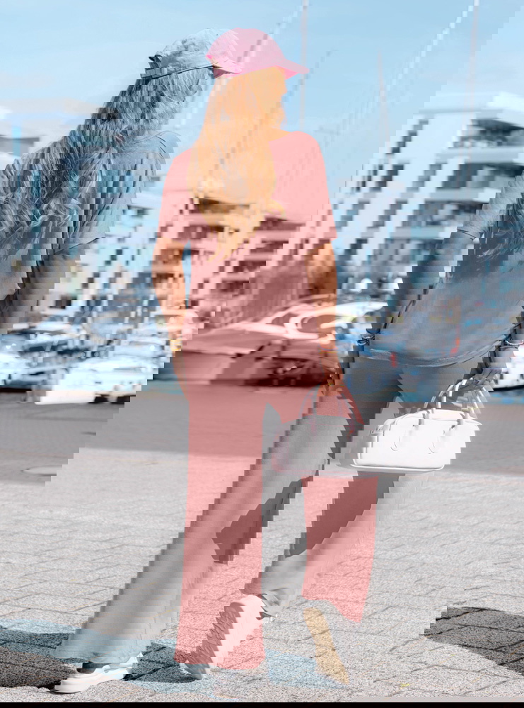 Komplet bluzka i szerokie spodnie...