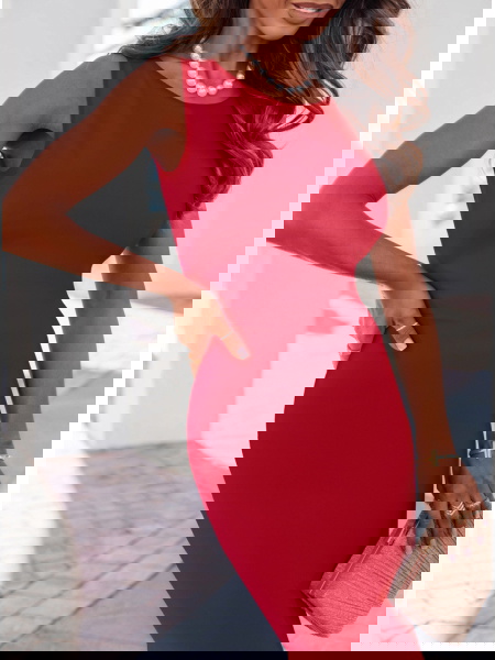 Malinowa dopasowana... 2