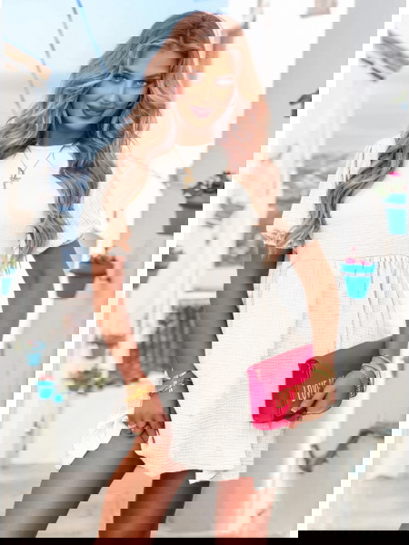 Biała muślinowa sukienka... 2