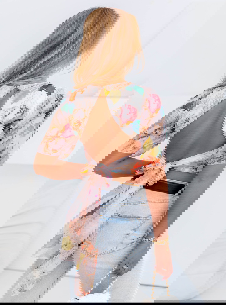 Top wiązany na plecach Lavonna - wzór 2