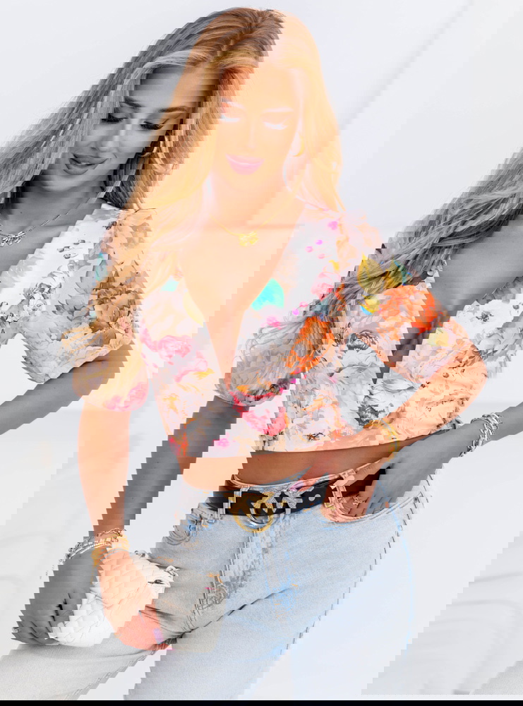 Top wiązany na plecach Lavonna - wzór 2