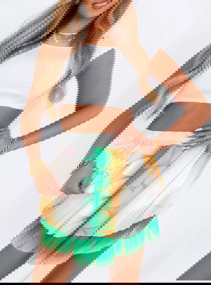 Spódniczka rozkloszowana mini...