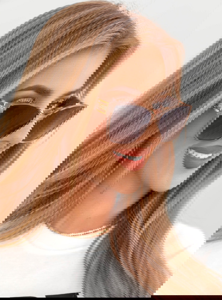 Szare okulary przeciwsłoneczne Myron