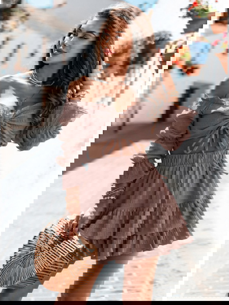 Muślinowy komplet top typu... 2