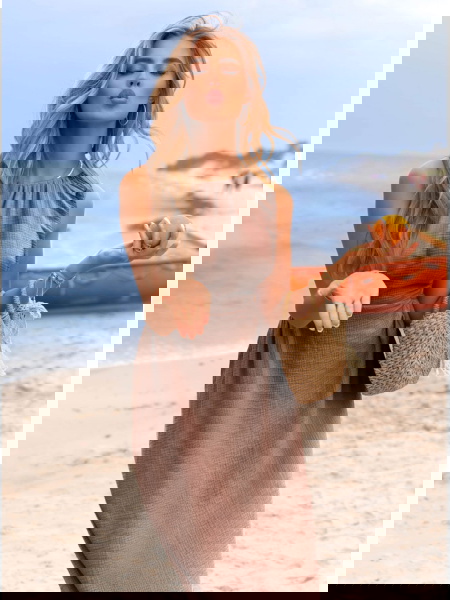 Muślinowa sukienka z... 2