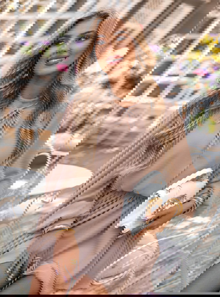 Szyfonowa sukienka mini Rosefline -...