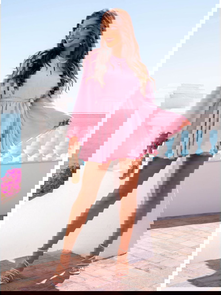 Pudrowy kombinezon jak... 2