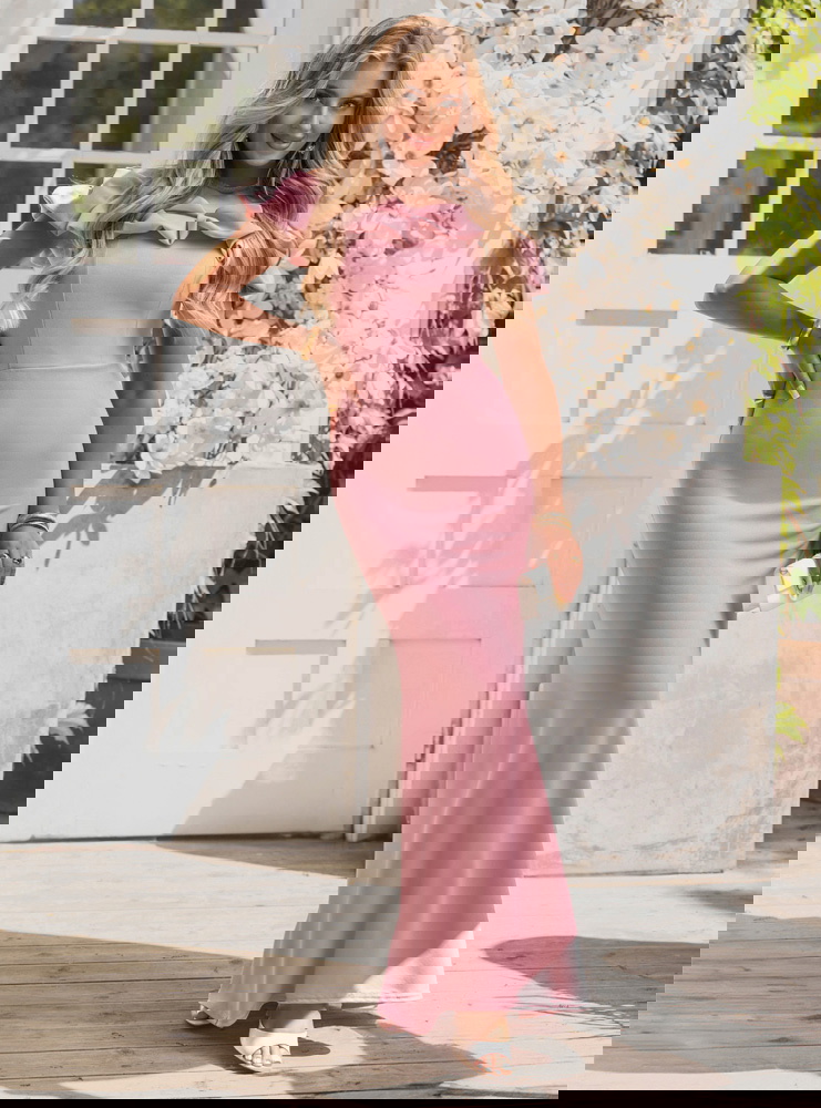 Długa sukienka typu hiszpanka z...