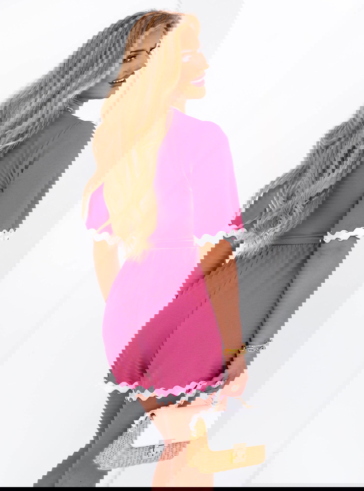 Krótki kombinezon z paskiem Vinalyn -...