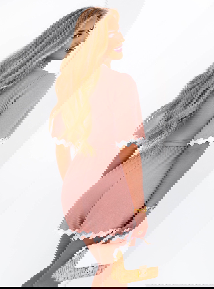 Krótki kombinezon z paskiem Vinalyn -...