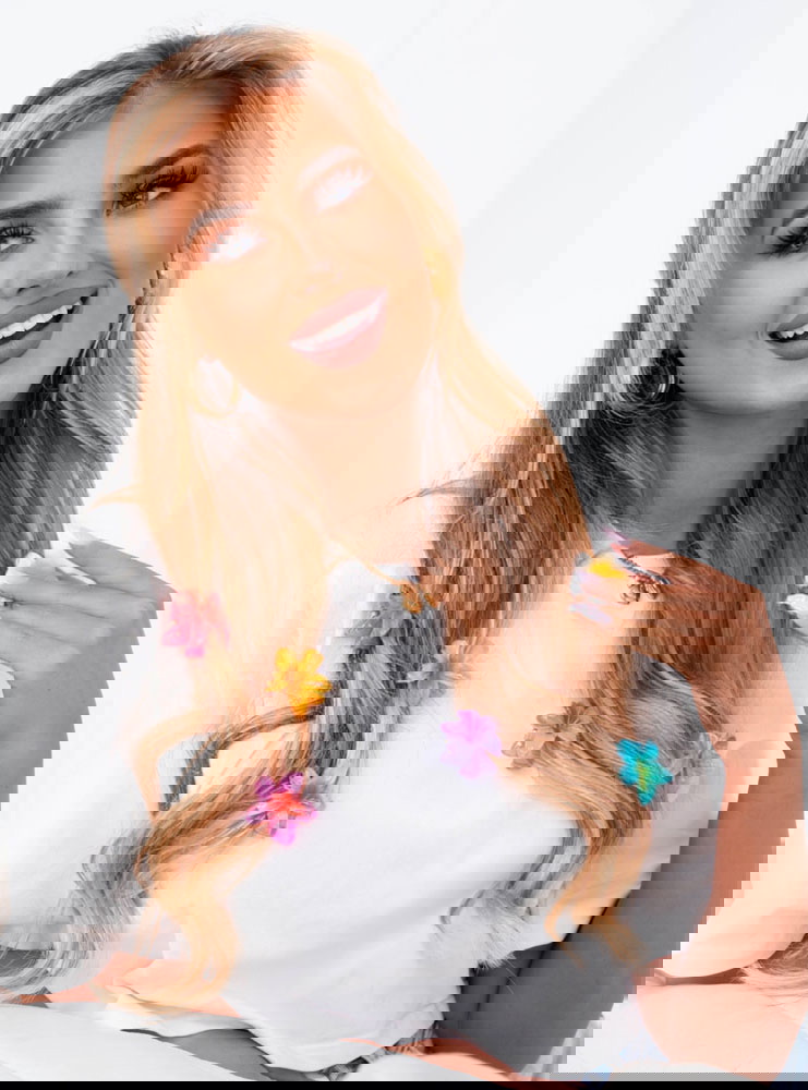 Zestaw 6 klamr do włosów w kształcie...