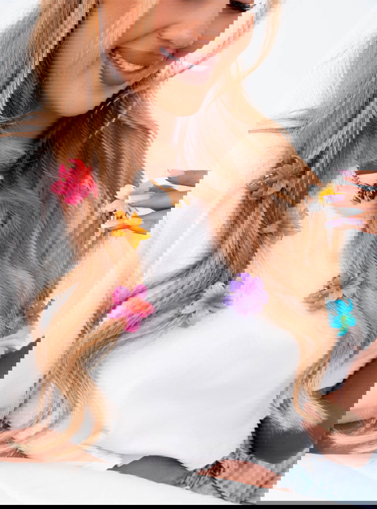 Zestaw 6 klamr do włosów w kształcie...