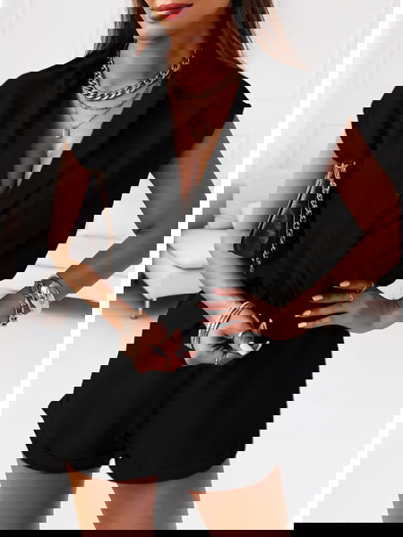 Czarny kombinezon z... 2