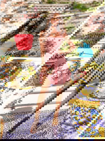 Rozkloszowana sukienka na... 2