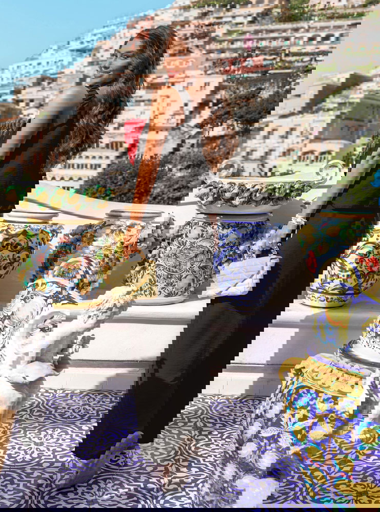 Czarny komplet bluzka i spodnie Serenaa