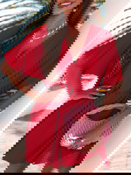 Malinowy kombinezon jak... 2