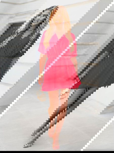 Malinowy kombinezon jak... 2