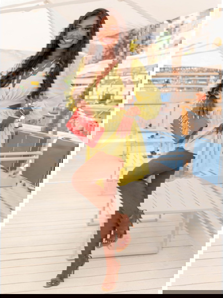 Sukienka rozkloszowana z... 2