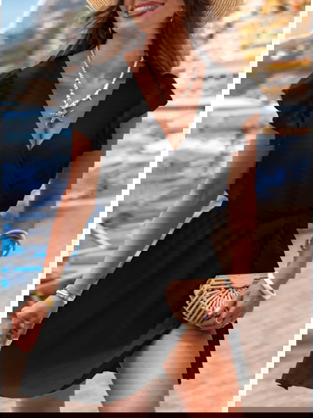 Czarna sukienka z... 2