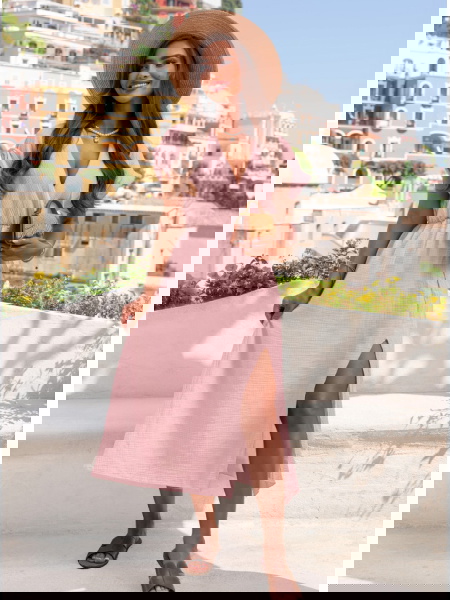 Muślinowa sukienka z... 2