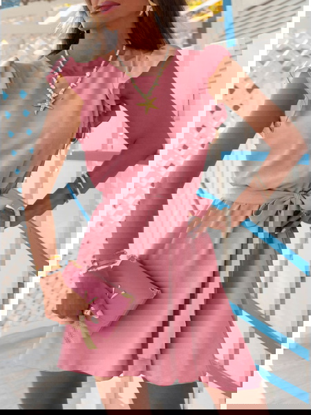 Sukienka z wiązaniem w... 2