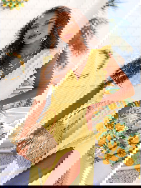 Muślinowa sukienka midi...