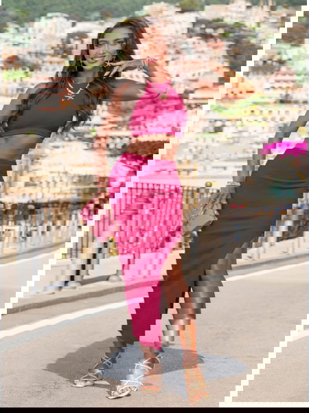 Prążkowany komplet... 2