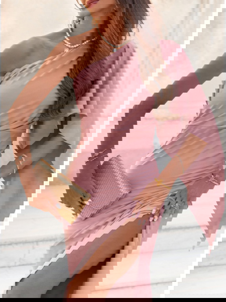 Sukienka na jedno ramię z... 2