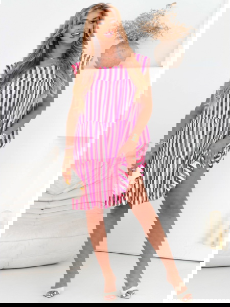 Muślinowa sukienka mini... 2