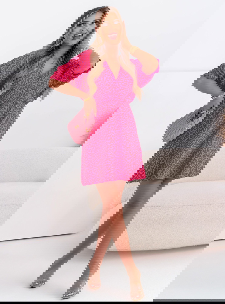 Muślinowa sukienka z przekładanym...