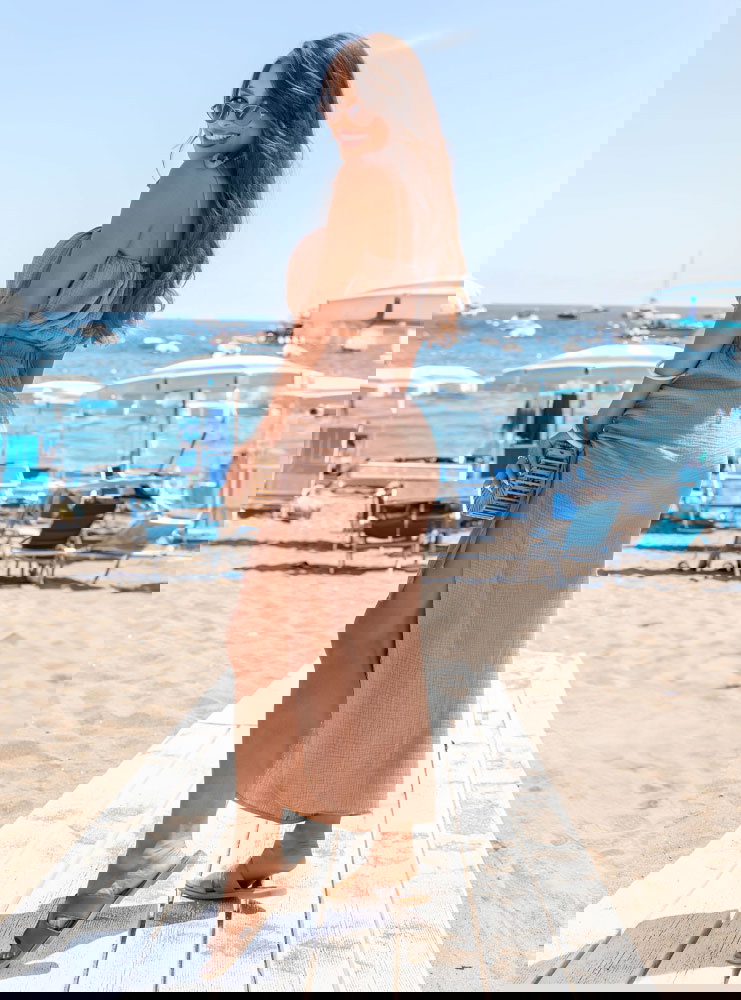 Komplet top + spódnica z rozcięciem...