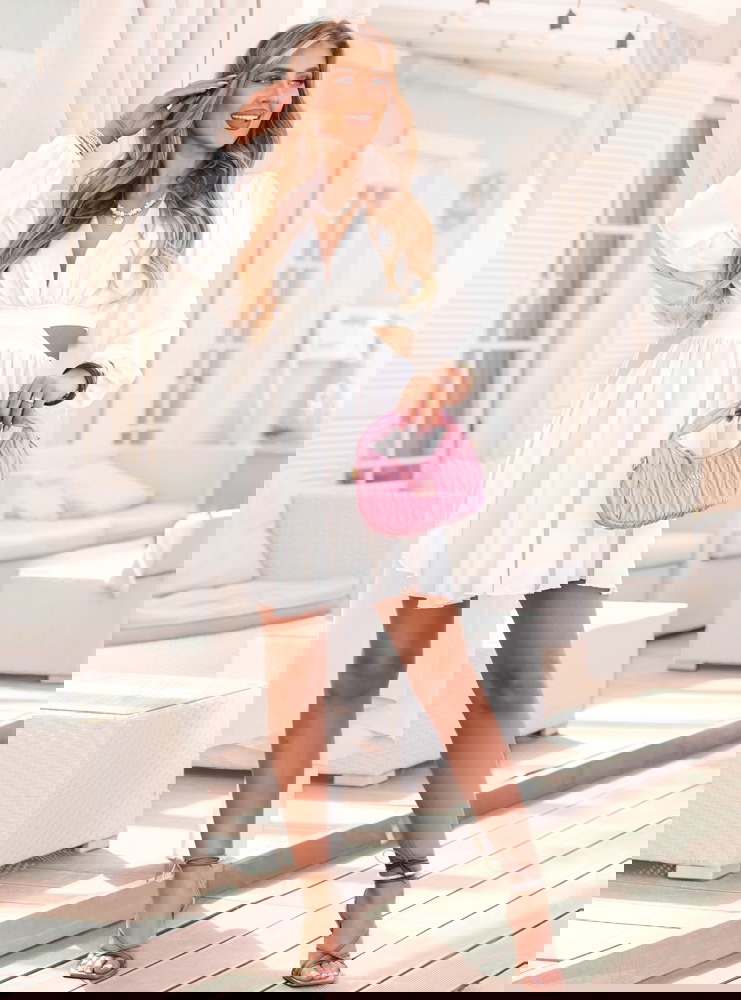 Biała sukienka rozkloszowana z...