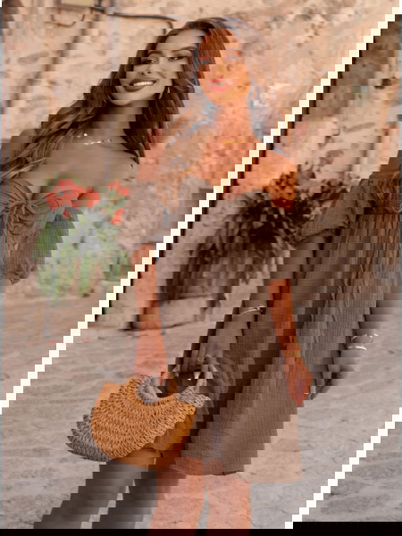 Muślinowa sukienka z... 2