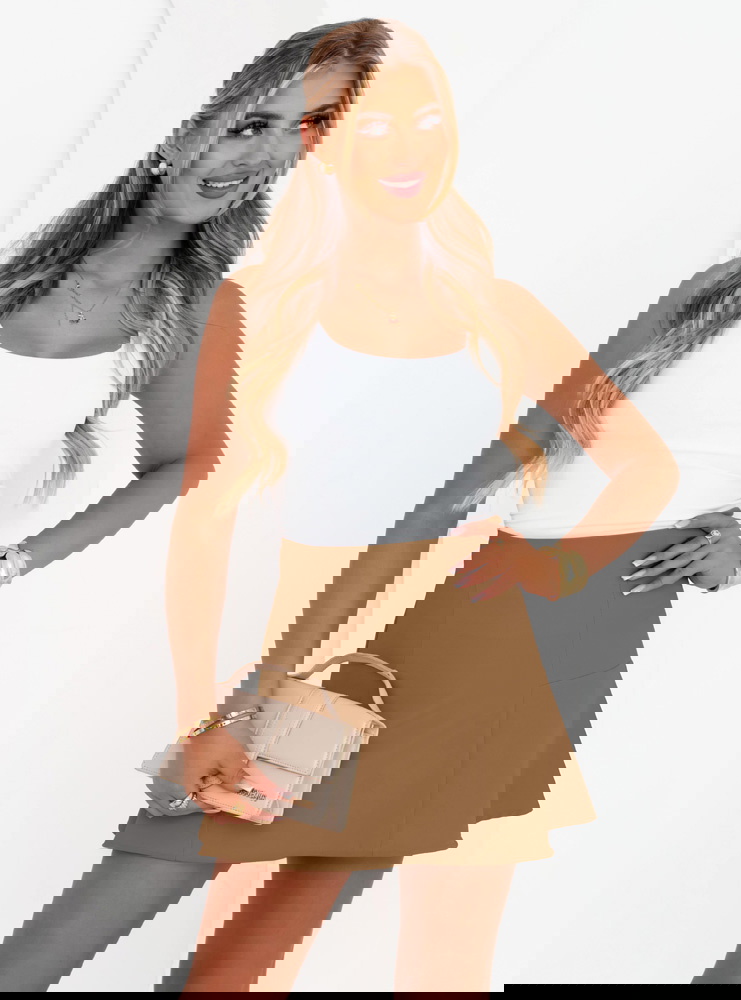 Rozkloszowana spódniczka mini Marlell...