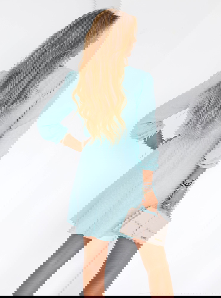 Miętowa muślinowa rozkloszowana...