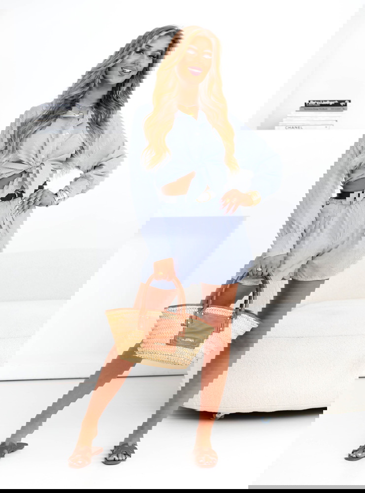 Komplet koszula zapinana na guziki i...