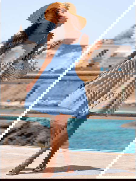 Błękitna rozkloszowana... 2